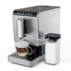 Cafetera OSTER Automática 20 Bares 2146375 Plateada