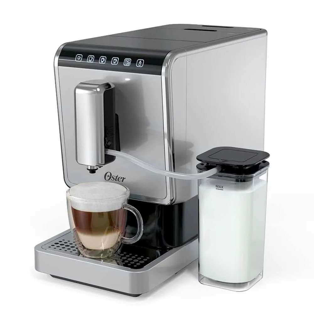 Cafetera OSTER Automática 20 Bares 2146375 Plateada