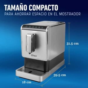 Cafetera OSTER Automática 20 Bares 2146375 Plateada - Image 3