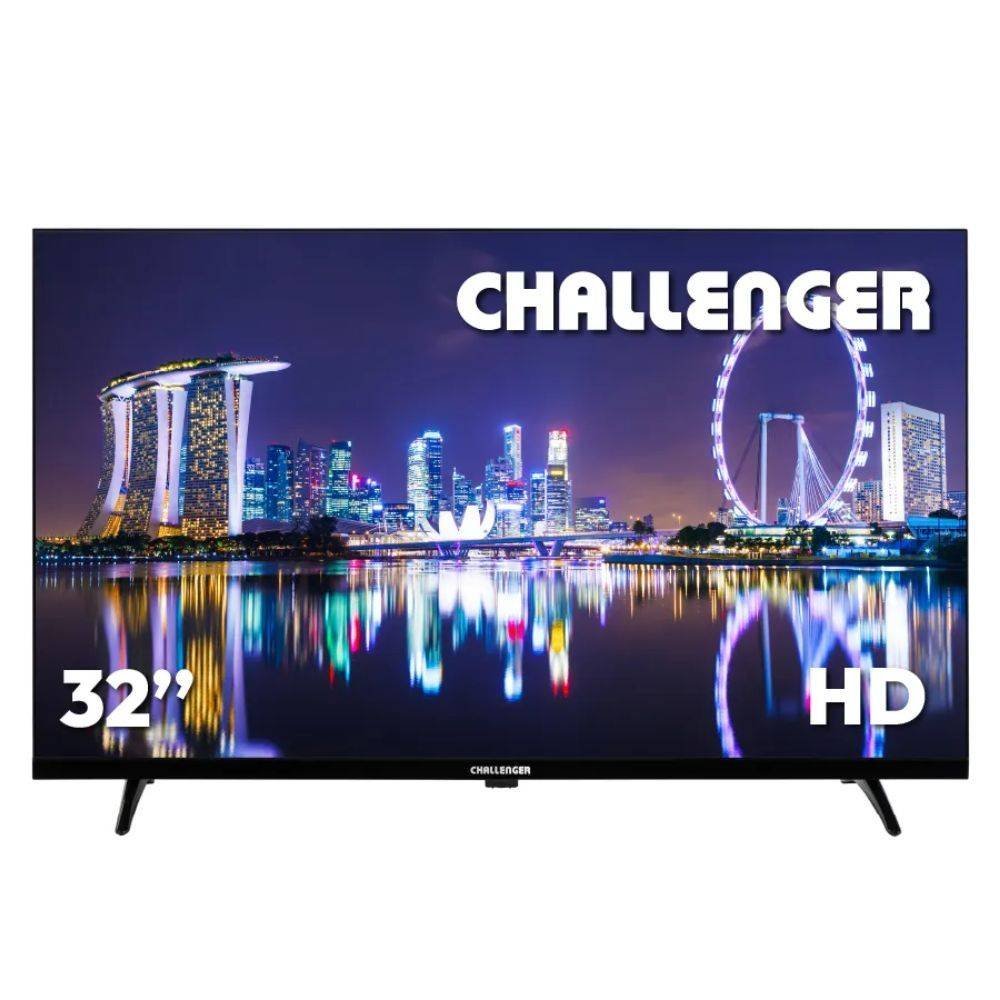 Televisor CHALLENGER 32" HD Smart TV LED 32KG84 Google TV