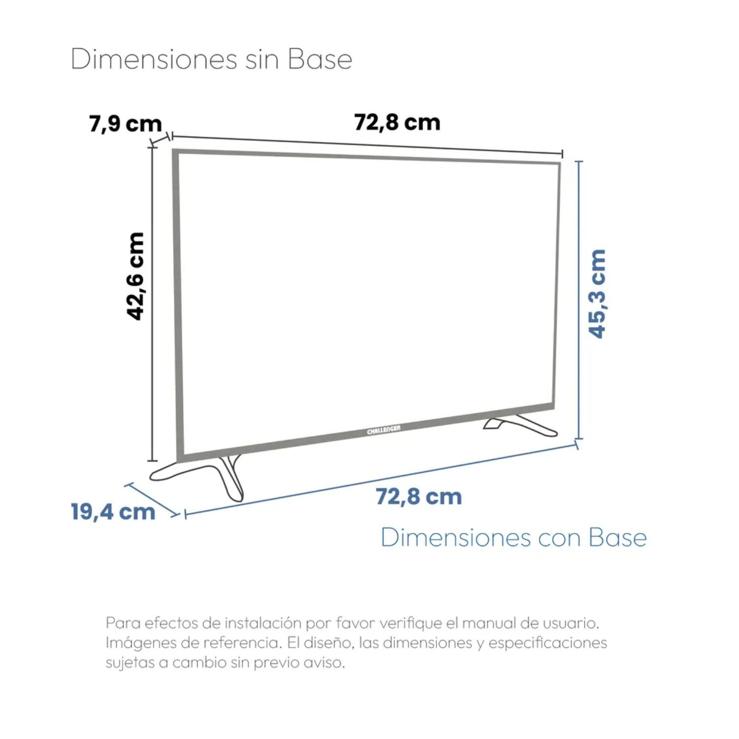 Televisor CHALLENGER 32" HD Smart TV 32KG90 Google TV - Image 7