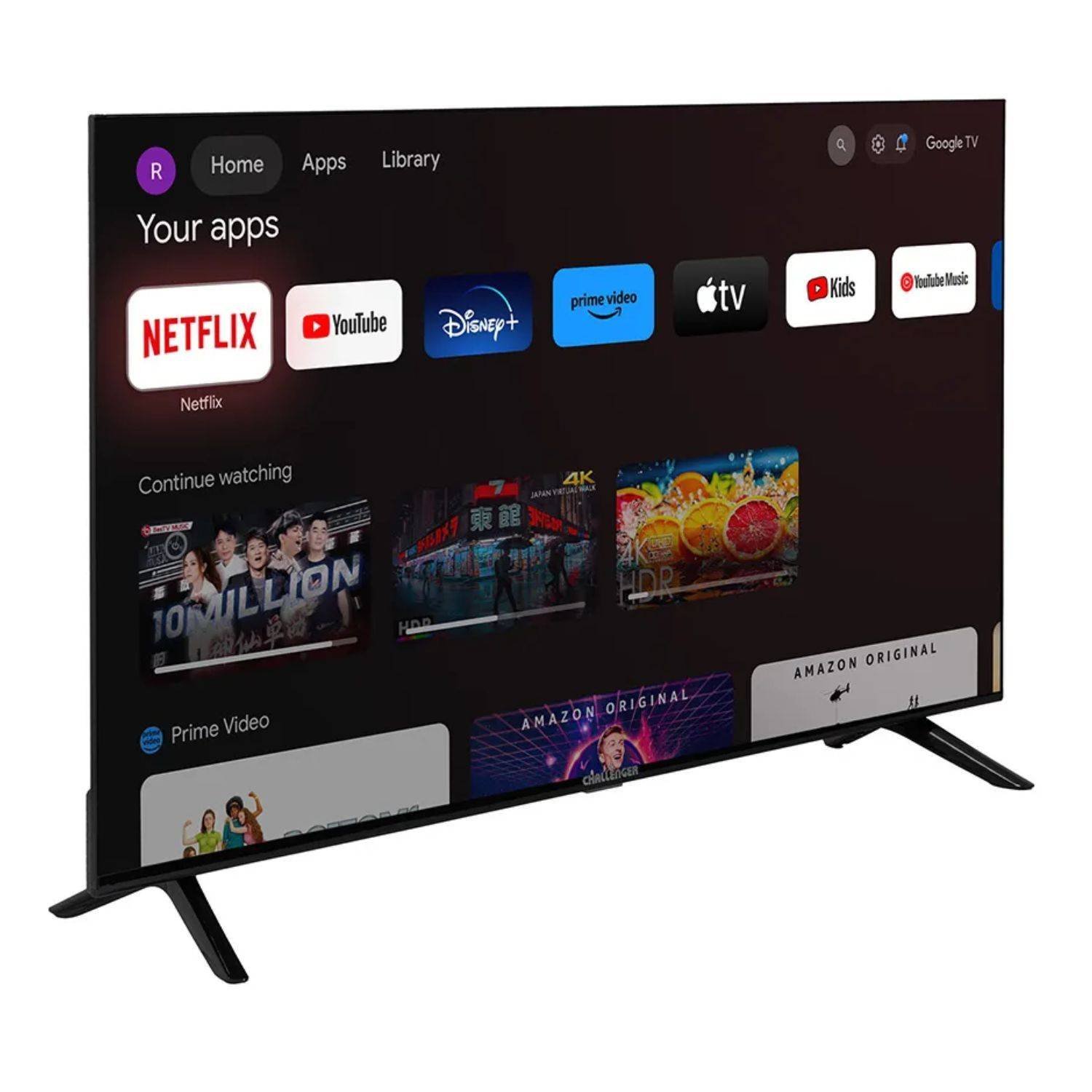 Televisor CHALLENGER 32" HD Smart TV LED 32TG81 Google TV - Image 3
