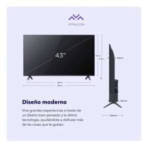 Televisor iFFALCON 43" FHD Smart TV LED 43S53 Android TV - Image 2