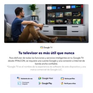 Televisor iFFALCON 43" 4K Smart TV LED 43U65 Google TV - Image 6
