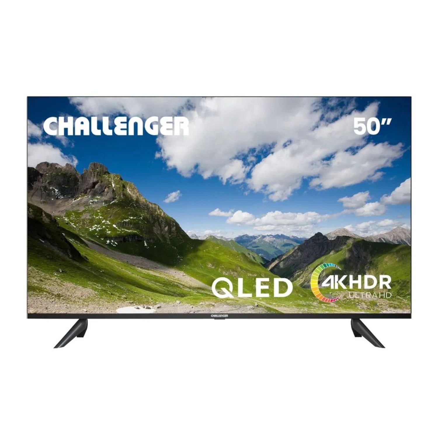Televisor CHALLENGER 50" 4K Smart TV QLED 50KG190 Google TV