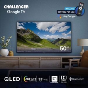 Televisor CHALLENGER 50" 4K Smart TV QLED 50KG190 Google TV - Image 6