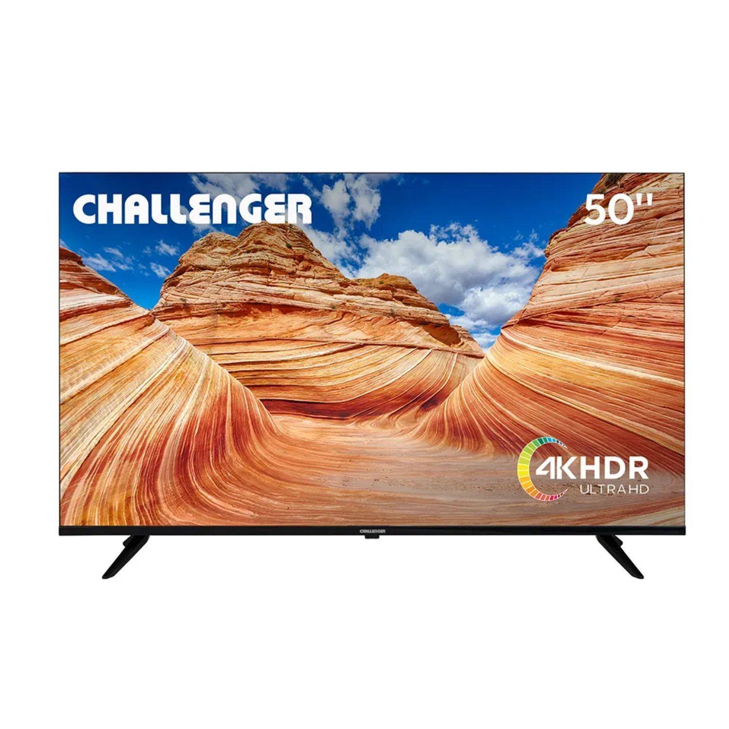 Televisor CHALLENGER 50" 4K Smart UHD 50KG85 BT GOOGLE T2 S