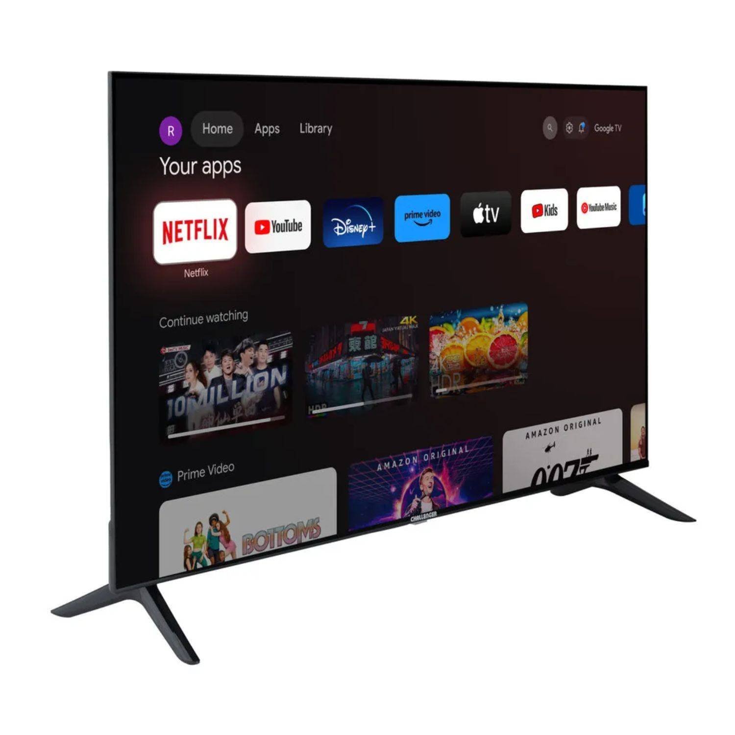 Televisor CHALLENGER 50" 4K Smart TV LED 50TG80 Google TV - Image 2