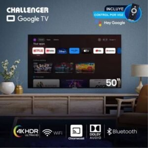 Televisor CHALLENGER 50" 4K Smart TV LED 50TG80 Google TV - Image 5