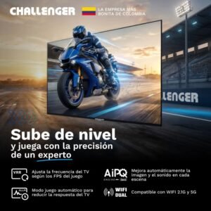 Televisor CHALLENGER 55" 4K Smart TV LED 55TG2771 Google TV - Image 4