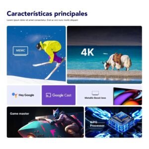 Televisor iFFALCON 55" 4K Smart TV LED 55U65 Google TV - Image 5