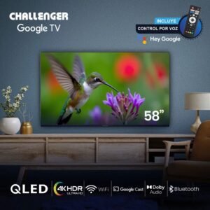 Televisor CHALLENGER 58" QLED Smart TV 58KG290 Google TV - Image 5