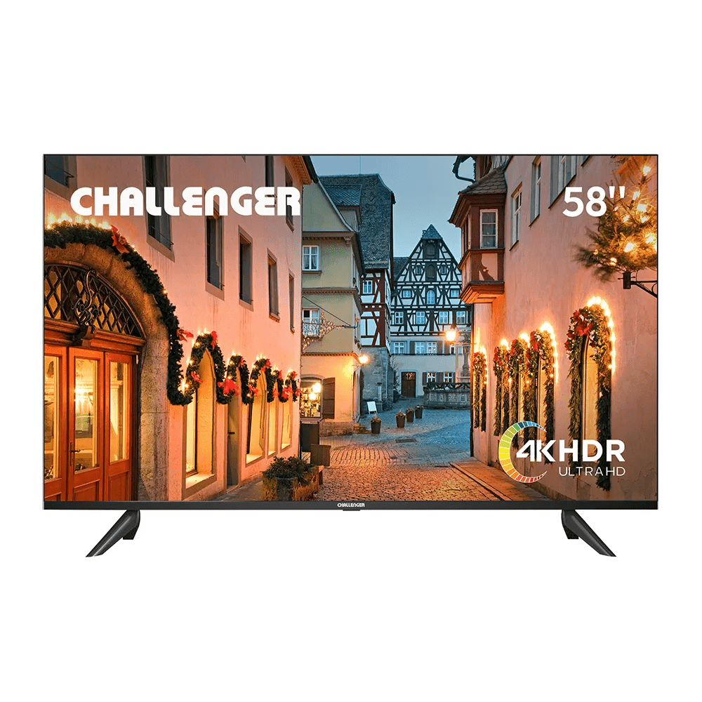 Televisor CHALLENGER 58" 4K Smart TV LED 58KG85 Google TV