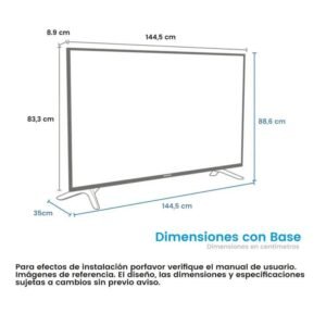 Televisor CHALLENGER 65" 4K Smart TV LED 65KG85 Google TV - Image 7