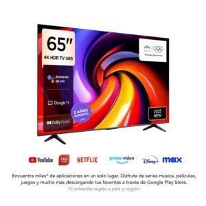 Alternative view of Televisor iFFALCON 65" 4K Smart TV LED 65U65 Google TV