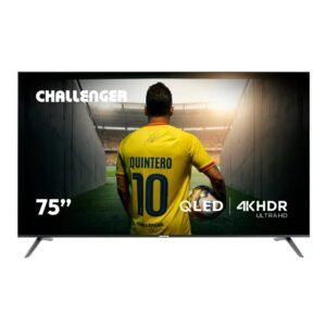 Televisor CHALLENGER 75" 4K Smart TV QLED 75TG4770 Google TV