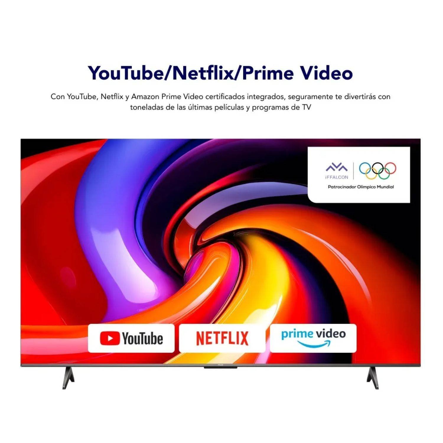 Televisor iFFALCON 75" 4K Smart TV LED 75U65 Google TV - Image 2