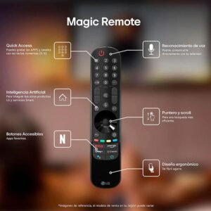 Televisor LG 75" UHD 4K Smart Magic Remote 75UR8750PSA - Image 3