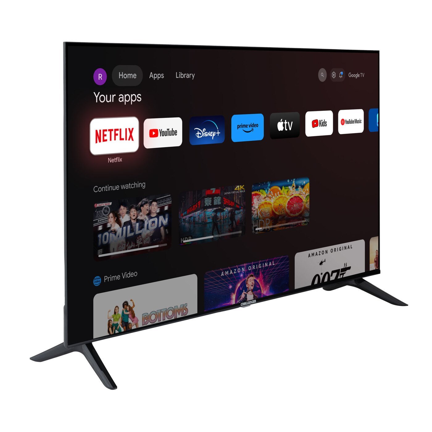 Televisor CHALLENGER 55" UHD Smart LED 55TG80 Bluetooth - Image 2