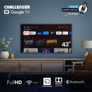 Televisor CHALLENGER 43" FHD Smart LED 43LO69 BT ANDROID T2S - Image 2