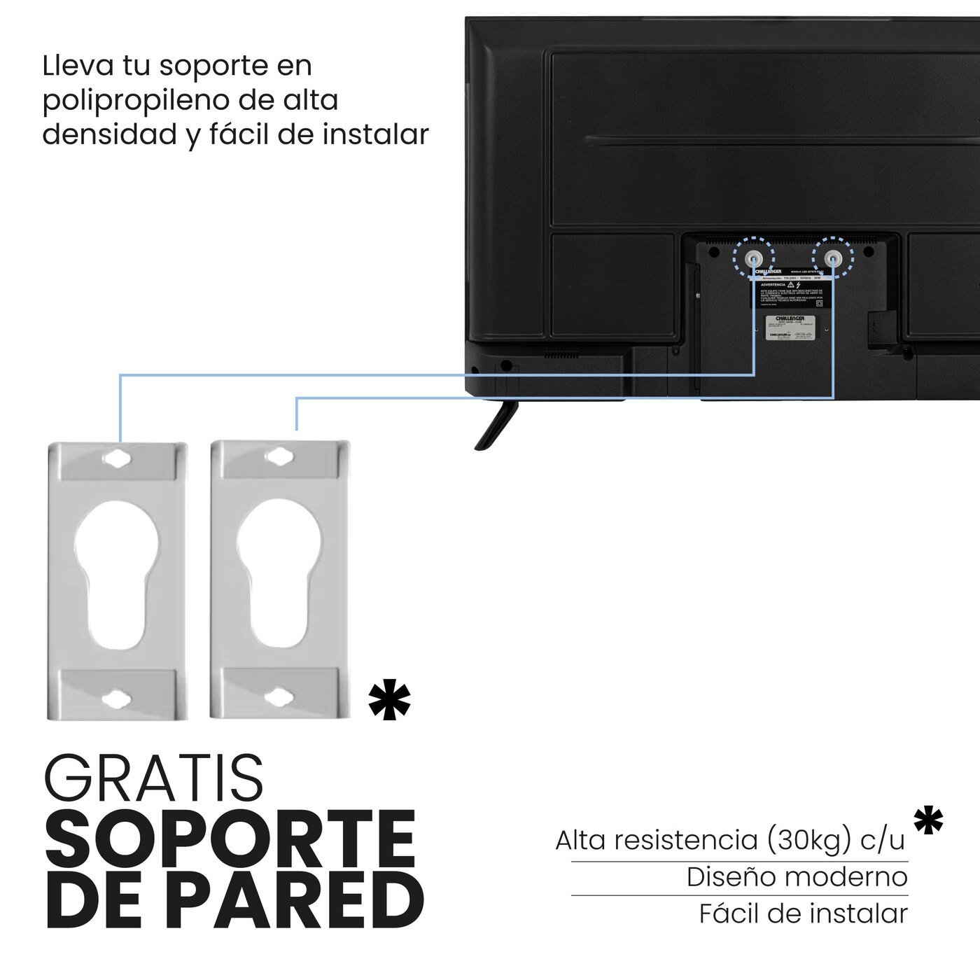 Televisor CHALLENGER 43" FHD Smart LED 43TG79 BT GOOGLE T2 - Image 4