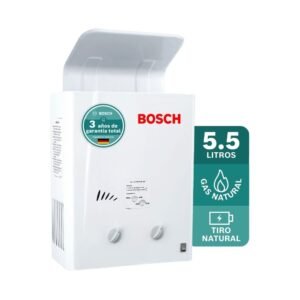 Calentador de Agua Gas Natural 5,5 Lt Tiro Natural BOSCH 050 - Image 2