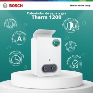 Calentador de Agua Gas Natural 5,5 Lt Tiro Natural BOSCH 319 - Image 4