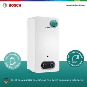 Calentador de Agua Gas Propano 10 Lt Tiro Natural BOSCH 041 - Image 3