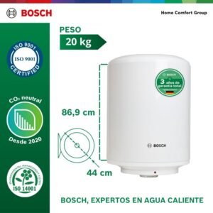 Calentador de Agua de Acumulacion 80 Litros 220 V BOSCH 349 - Image 5