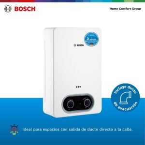 Calentador de Agua Gas Propano 6 Lt Tiro Forzado BOSCH 592 - Image 3
