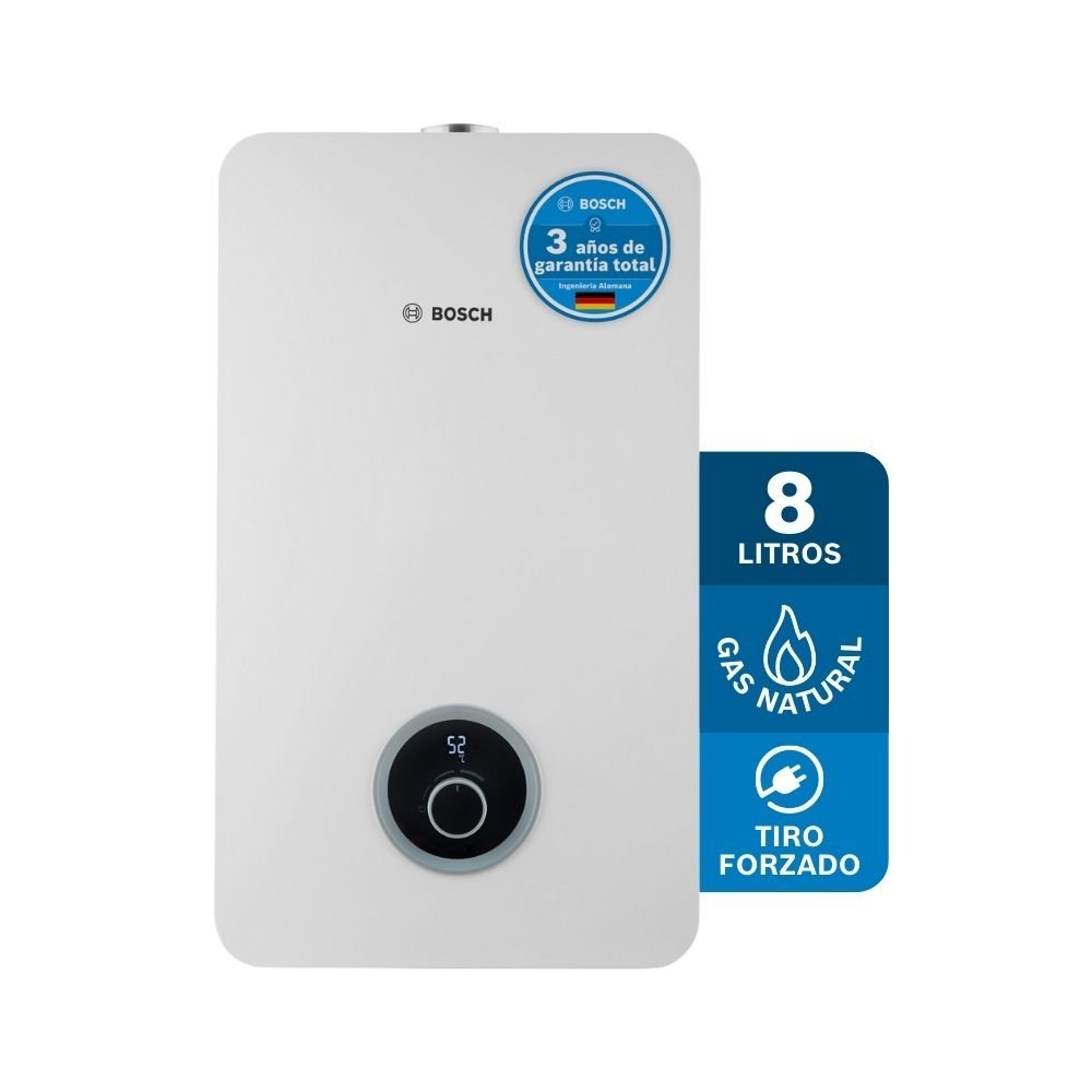 Calentador de Agua Gas Natural 8 Lt Tiro Forzado BOSCH 316 - Image 2