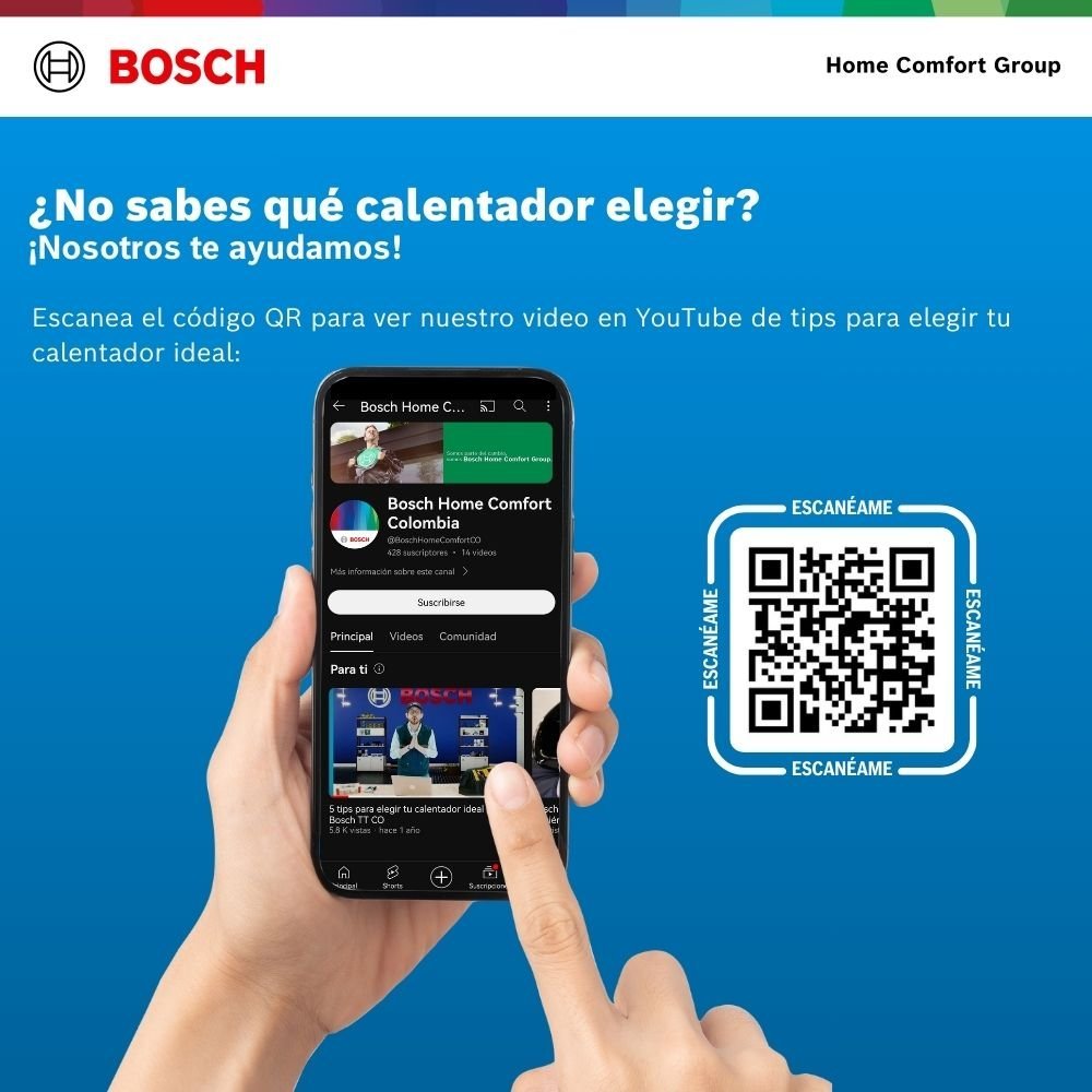 Calentador de Agua Gas Natural 14 Lt Tiro Forzado BOSCH 320 - Image 7