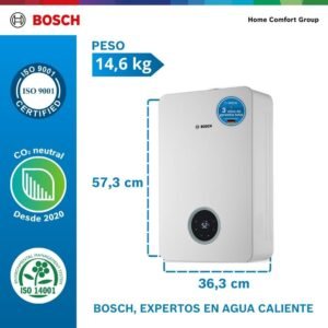 Calentador de Agua Gas Propano 21 Lt Tiro Forzado BOSCH 620 - Image 5