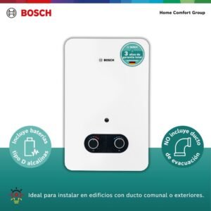 Calentador de Agua Gas Natural 5 Lt Tiro Natural BOSCH 604 - Image 3