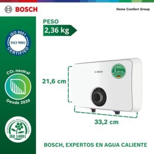 Calentador de Agua Electrico 9,5 Kw 220 V BOSCH 802 - Image 5
