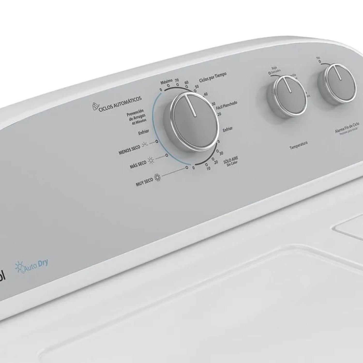 Secadora WHIRLPOOL 18 Kilos Electrica 7MWED1800EM Blanco - Image 4