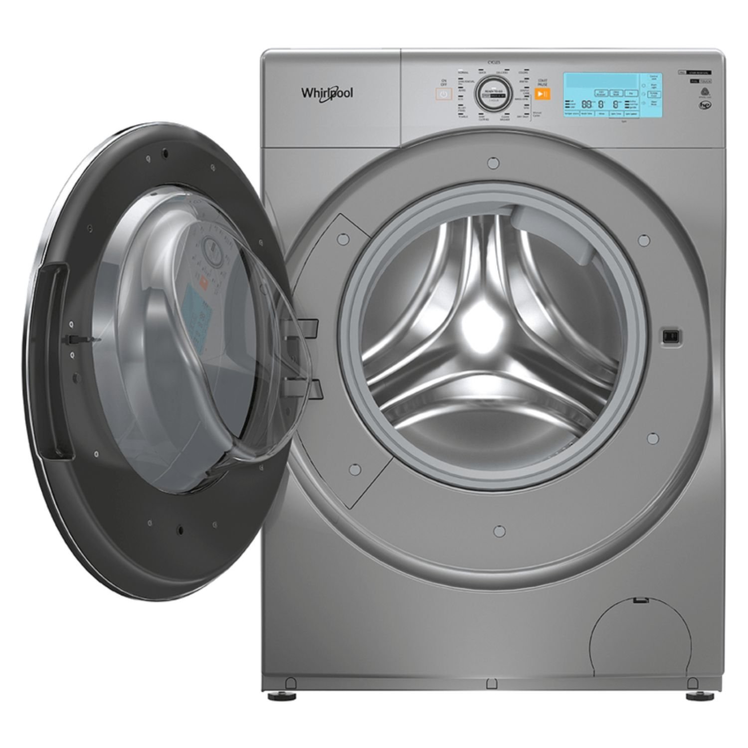 Lavasecadora WHIRLPOOL 10 Kg Carga Frontal 7MWFC5090KC Gris - Image 2