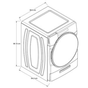 Lavadora WHIRLPOOL 21 Kg / 46 Lb Carga Frontal 7MWFW5605MW - Image 5