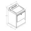 Secadora WHIRLPOOL 28 Kilos A Gas 7MWGD7120LC Gris - Image 8