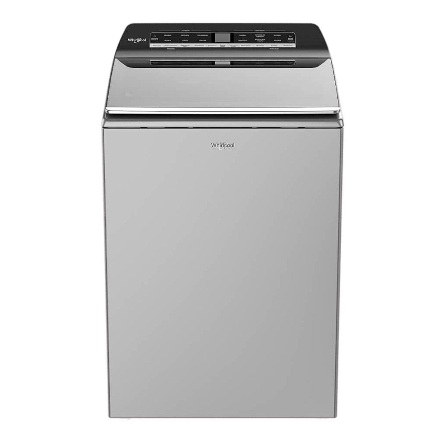 Lavadora WHIRLPOOL 28kg/62Lb Carga Superior 7MWTW8127LC Gris