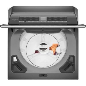 Lavadora WHIRLPOOL 28kg/62Lb Carga Superior 7MWTW8127LC Gris - Image 5