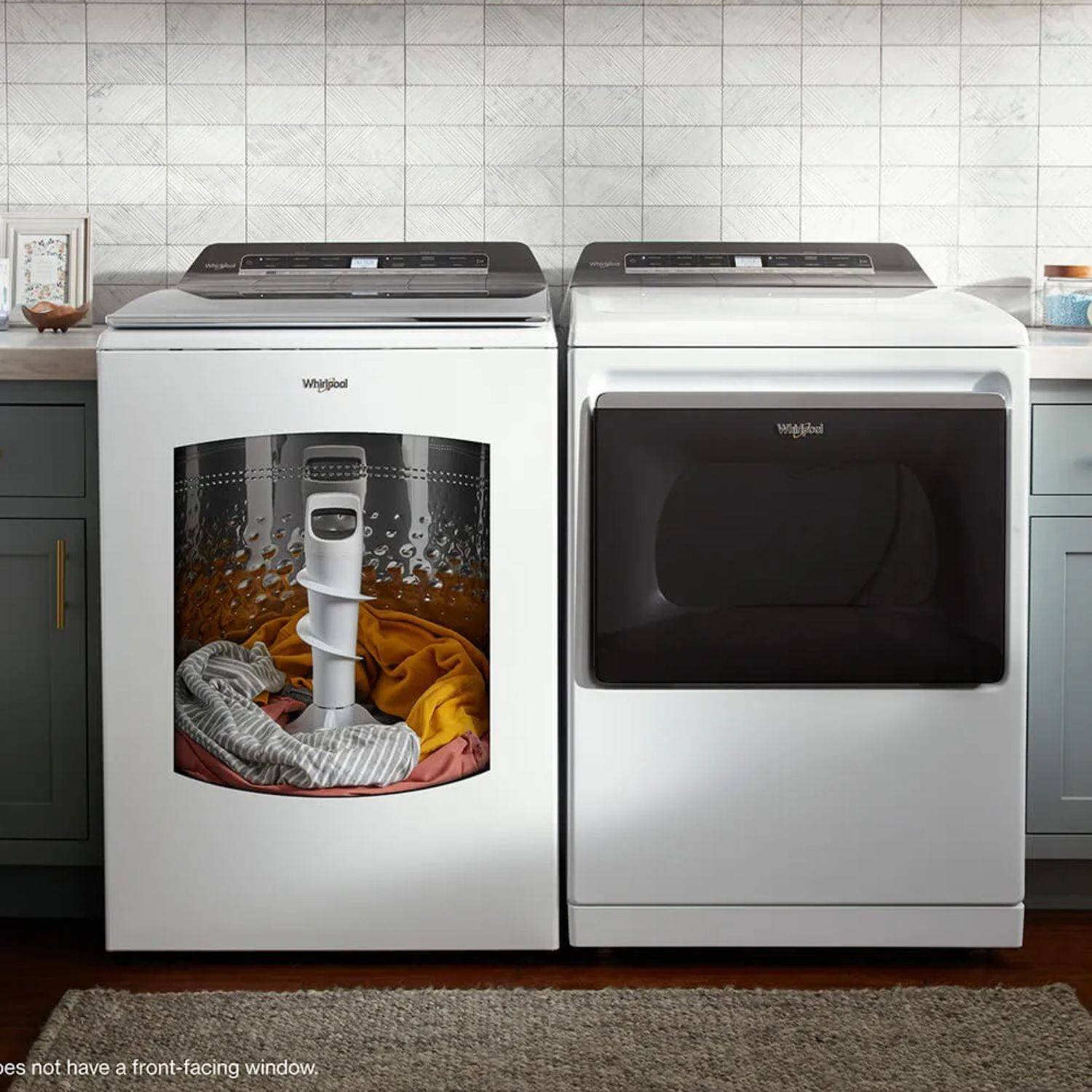 Lavadora WHIRLPOOL 28kg/62Lb Carga Superior 7MWTW8127LW Blanca - Image 5
