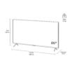 Televisor TCL 85" 4K Smart TV QLED 85P7L Google TV - Image 4