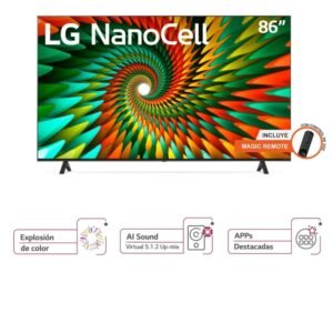Televisor LG 86" Nano Cell 4K Magic Remote 86NANO77SRA - Image 5