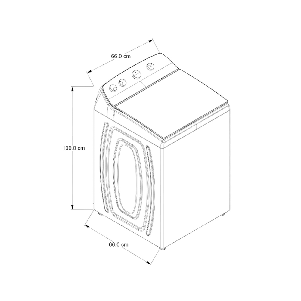 Lavadora WHIRLPOOL 19 Kg Carga Superior 8MWTW1934WJM Blanco - Image 6