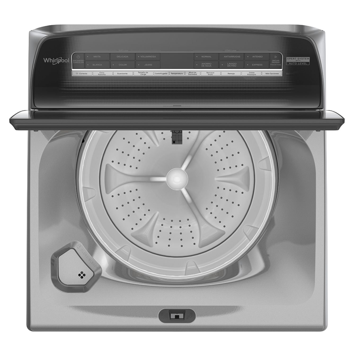 Lavadora WHIRLPOOL 26 Kilos WIFI 8MWTW2640WJC Gris - Image 4