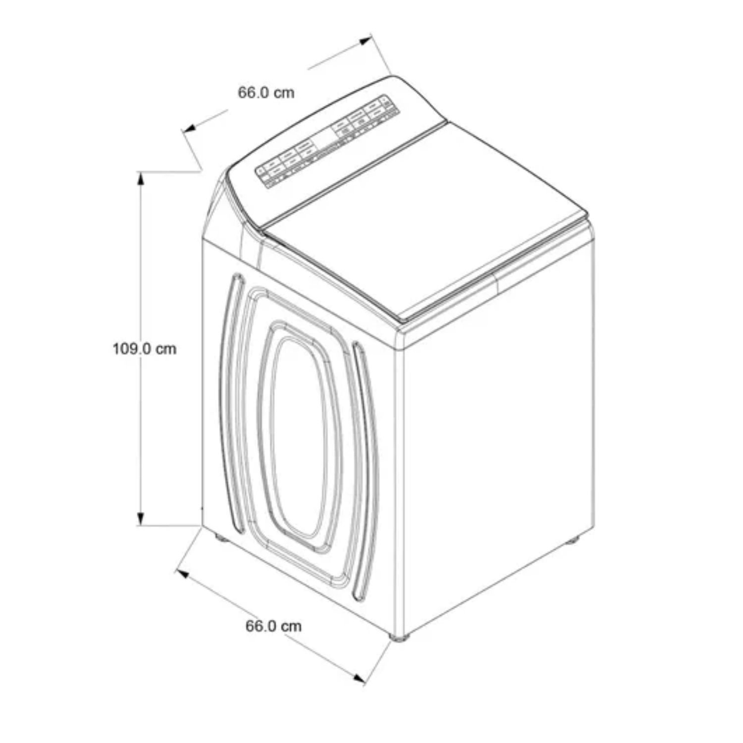 Lavadora WHIRLPOOL 26 Kilos WIFI 8MWTW2640WJC Gris - Image 7