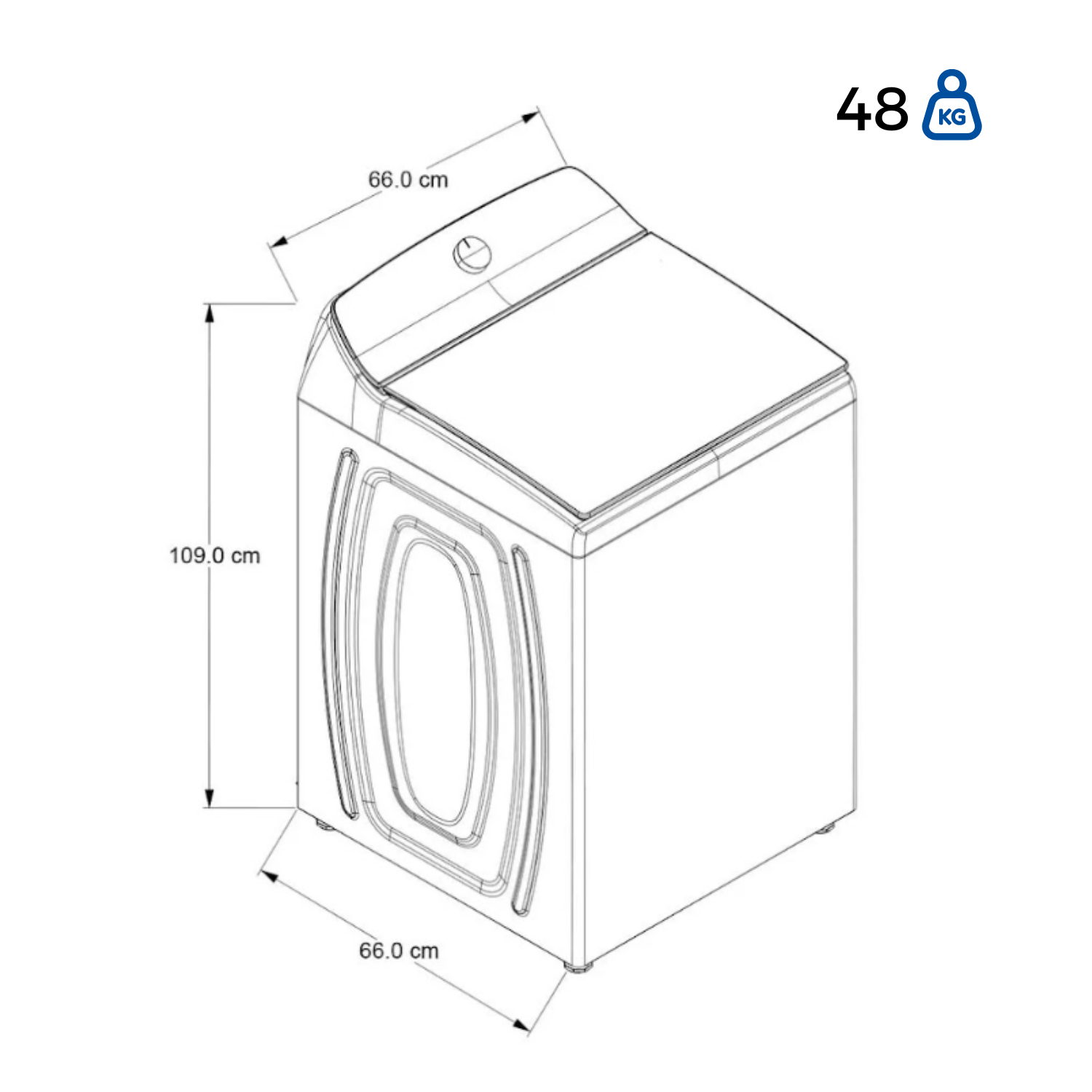 Lavadora WHIRLPOOL 22 Kg Carga Superior 8MWTWCO31WJB Blanco - Image 8