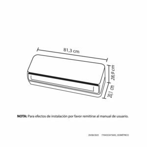 Aire Acondicionado 12000 BTU Inverter 115V HACEB Blanco - Image 4