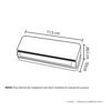 Aire Acondicionado 9000 BTU On/Off 110V HACEB Blanco - Image 5